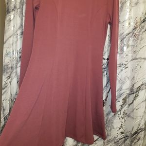 Long sleeve mid length dress